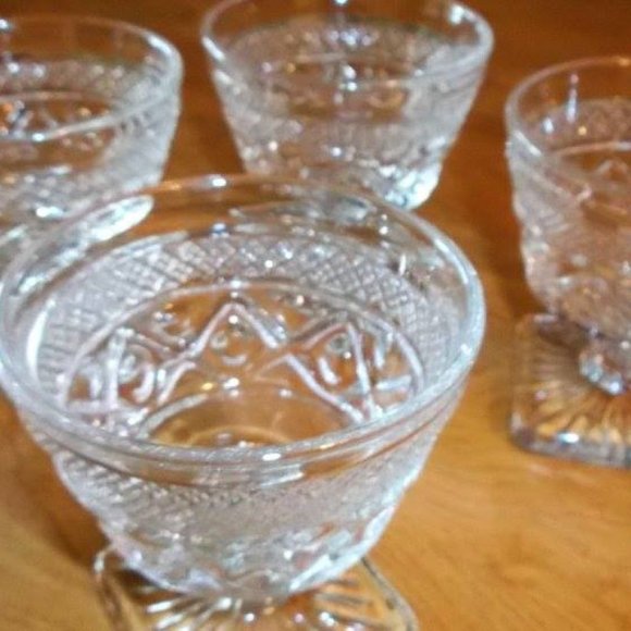 Vintage Footed Goblets